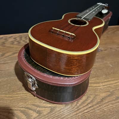 VINTAGE Martin Style 3 Soprano Ukulele Mahogany 1950s - VERY FINE CONDITION image 11