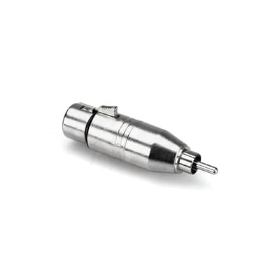 Hosa GXR-134 XLR Socket to RCA Phono Adaptor image 2