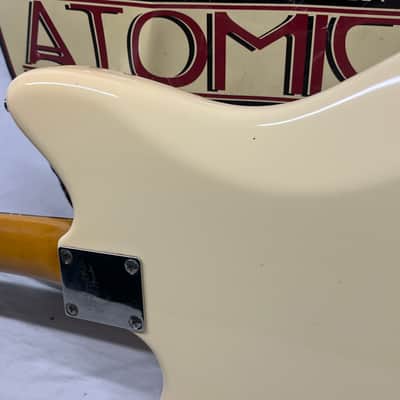Squier J Mascis Jazzmaster Electric Guitar - Vintage White image 13