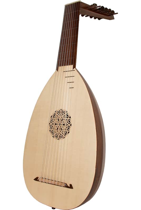 Roosebeck LT8SRSN 30.375" 8-Course Sheesham/Canadian Spruce Lute image 1