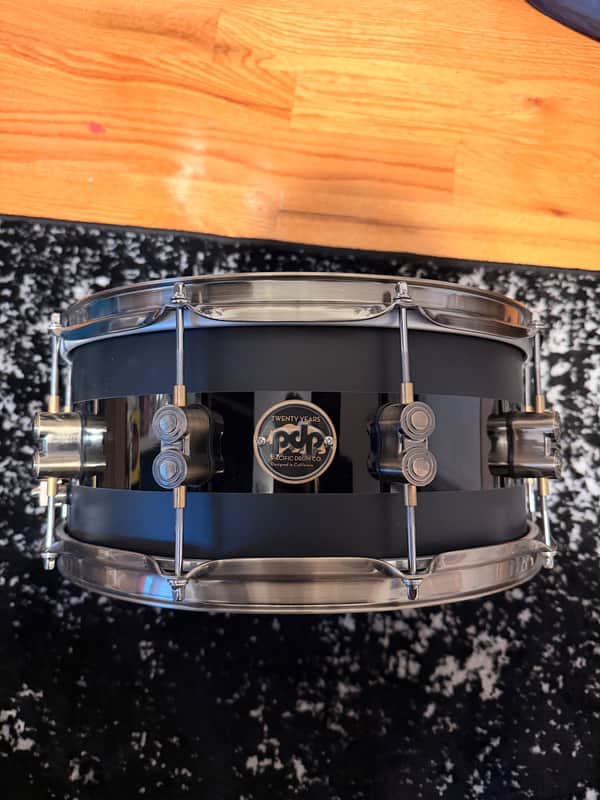 PDP 20th Anniversary 6.5x14" Snare Drum 2020 - Black image 1