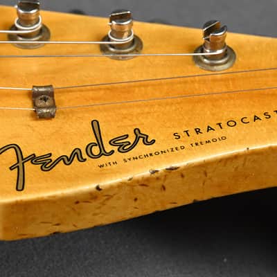 Fender Custom Shop Stratocaster 1957 Relic Aged White Blonde image 17