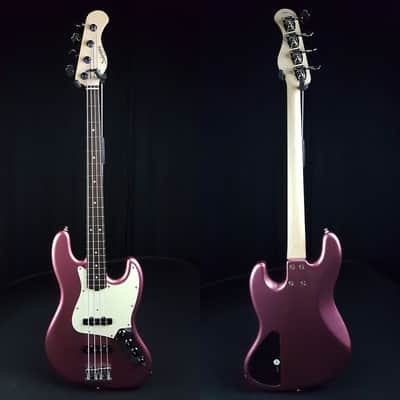 Sadowsky Metro UV60-4 Ultra Vintage Burgundy Mist Bass with Case image 2