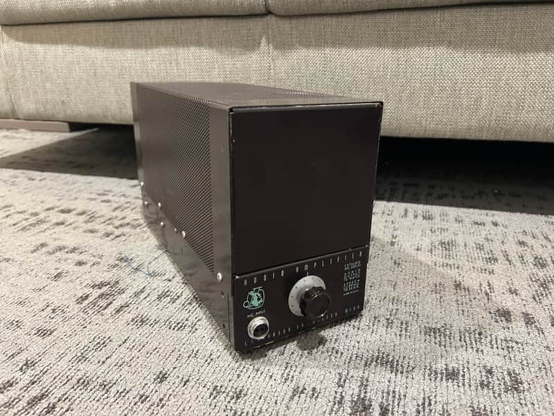 E.F. Johnson Viking 250-33 10 watt vintage tube amplifier project PP triode 6B4G image 1