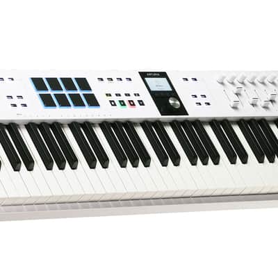 Arturia KEYLAB ESSENTIAL Mk3 88-Key White Midi Keyboard Controller+Headphones image 16