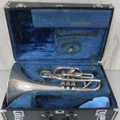 YAMAHA YMP-202M marching mellophone, VGood playing condition image 18