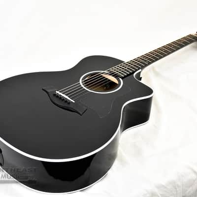 Taylor 214ce-BLK Plus Acoustic/Electric Guitar image 8