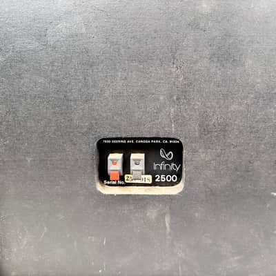 Vintage Infinity 2500 Speaker Pair image 9