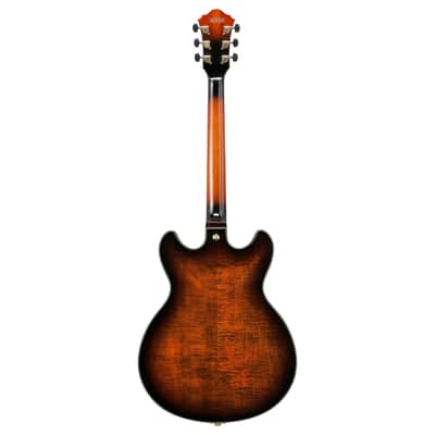 Used Ibanez ASH300 ASH Artstar Hollow-Body Electric Guitar - Tobacco Brown image 8