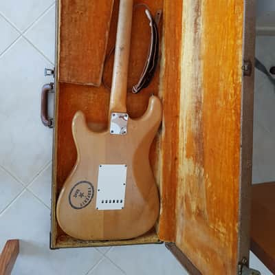 Fender Stratocaster 1962 Natural Slab board/veneer Transition month image 5