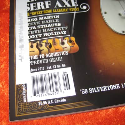 Vintage Guitar Magazine From June 2019 Arlen Roth Issue image 2