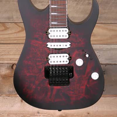 Ibanez RG470DXW Electric Guitar Wine Red Frozen Matte image 1