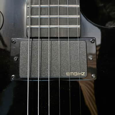Epiphone Les Paul Nightfall 2010 Ebony w/ Floyd Rose, EMG-HZ Pickups & Epiphone Hard Case image 6