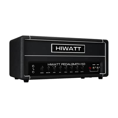 Hiwatt T-Series PEDALSMITH 50 50-Watt Tube Guitar Amplifier Head - Black image 1