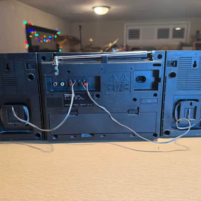 1987 Panasonic RX-C36 Boombox Stereo Cassette.  Tested & all functions work well image 9