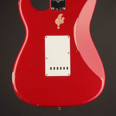 Fender Custom Shop 1962 Stratocaster Time Machine Series Aged Seminole Red/Relic image 9