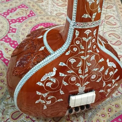 Male Tanpura Indian Wooden Tanpura 4 String Male Tanpura Musical Instruments Tuned Amazing Sound Gift For Professional Player and Beginners image 4