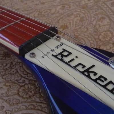 Rickenbacker 360 Limited Edition 2006 Blue Burst Color Of The Year image 4