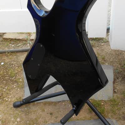 BC Rich Warlock Deluxe. Neck-Thru. Made in Korea. Heavy Relic. Headstock Repair. image 6