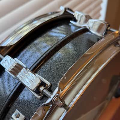 Ludwig Black Galaxy Acrolite LM404 5x14" Snare Drum image 8
