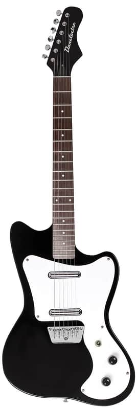 Danelectro D67-BLK ‘67 DANO Series Offset Body Shape 6-String Electric Guitar image 1