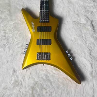 7 String Guitar/ 5 String Bass Busuyi Double- Sided Guitar image 1