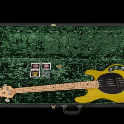 Music Man USA Stingray 4 2EQ TLG - Translucent Lime Green MN image 16