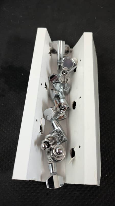 Squier Tuning Heads/Tuners - (Nickel/Chrome) image 1