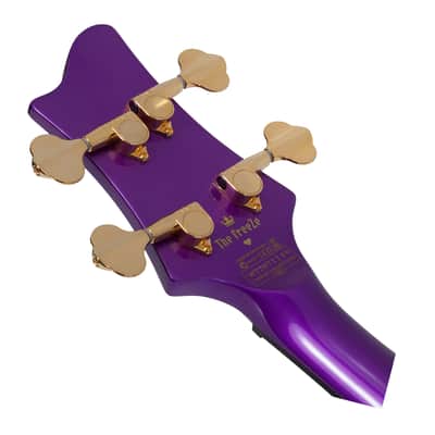 Schecter FreeZesicle-4 Bass Guitar - Freeze Purple - Open Box image 5