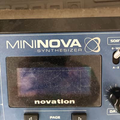 Novation MiniNova 37-Key 18-Voice Synthesizer 2012 - Present - Blue image 5