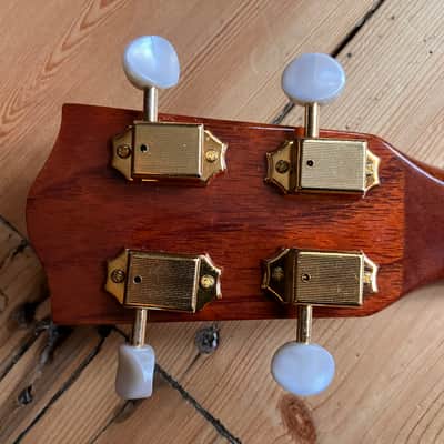 Ohana K-70G Tenor Ukulele + Basic Gig Bag Solid Top image 19