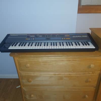 Roland Juno-106 61-Key Programmable Polyphonic Synthesizer 1984 - 1985 - Black