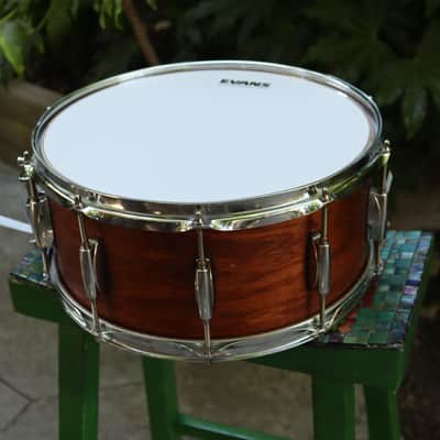 Gretsch Catalina Club Snare Drum 14 x 6.5 with new Evans Heads and Carrying Case image 7
