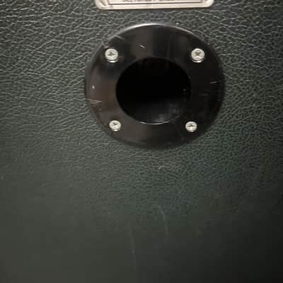 Marshall 2x12 Slant Cab 1966A Vertical Cabinet upgraded speakers 1980's - Racing Green Tolex image 5