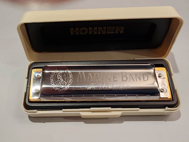 Hohner 1896BX-A Marine Band 1896 Classic Harmonica - Key of A image 1