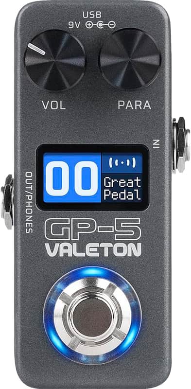 Valeton GP-5 Compact Multi-Effects Processor – SnapTone & IR Loader, 100+ Effects, Bluetooth, USB Audio Interface image 1