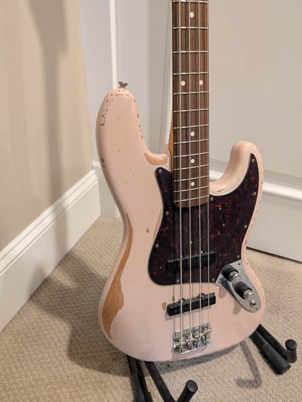 Fender Flea Artist Series Road Worn Signature Jazz | Reverb Canada