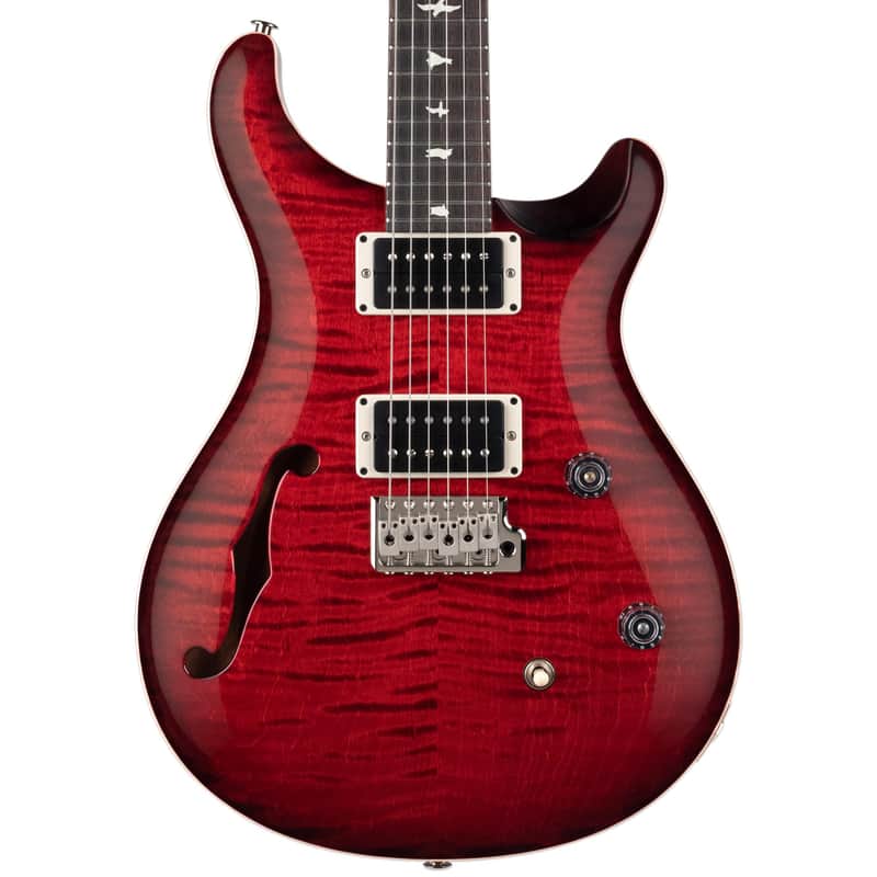 PRS CE24 SEMI-HOLLOW - FIRE RED BURST imagen 1