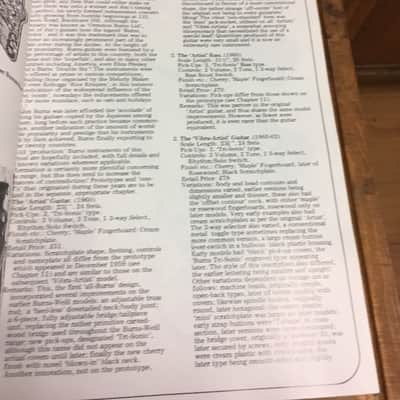 Burns The Burns Book by Paul Day (1990, Paperback) Guitars Basses Amps. Bold Strummer image 4