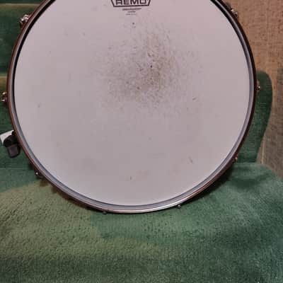Ludwig Supraphonic Shell (Copper or Brass) with Acrolite Hardware 5"x14 10 Lug Snare Drum image 7