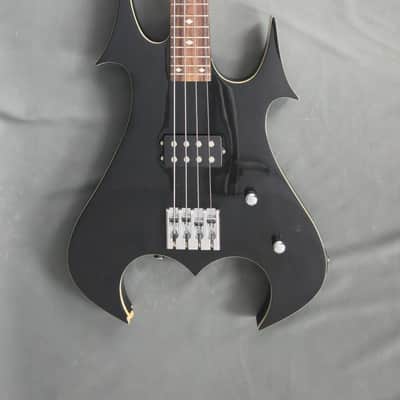 BC Rich Warlock Revenge Bass Blood Splatter guitar | Reverb