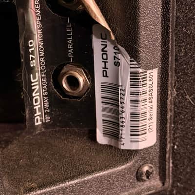 Phonic S710 2-Way Stage/Floor Monitor Speaker image 9