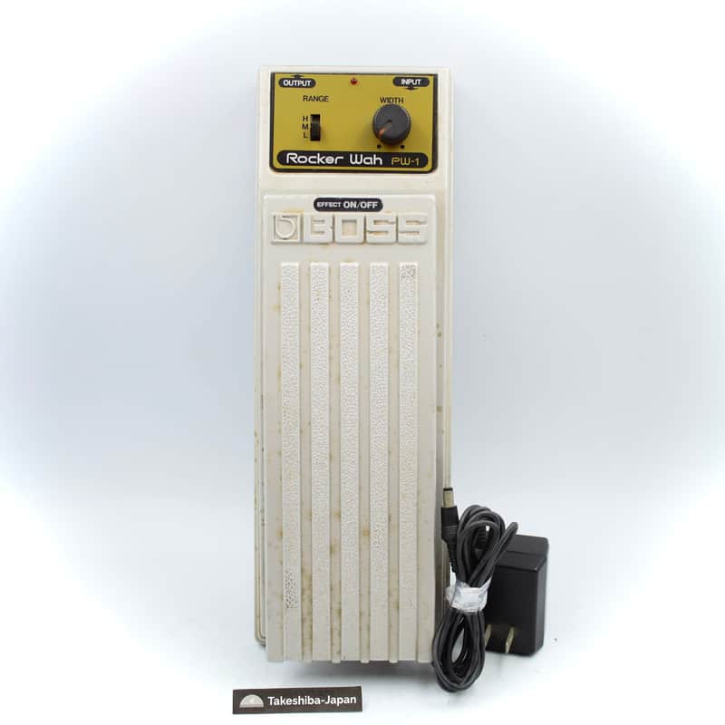 Boss PW-1 Rocker Wah With Power Supply Made in Japan Vintage Guitar Effect Pedal 694050 image 1