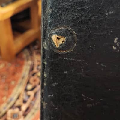 Vintage 1950s High-End Archtop Case (L5) Black image 7
