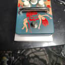 Orange Kongpressor Analog Class A Compressor Pedal 2010s - Blue/Orange Graphic