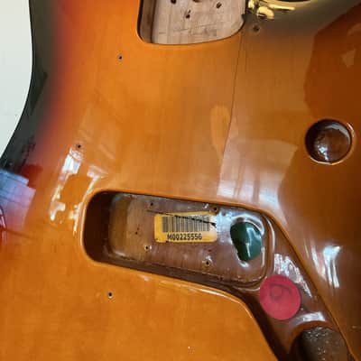 Fender Standard MIM Jazz Bass Body - 2002 - 3 Color Sunburst image 4