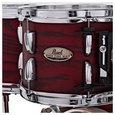 Pearl Session Studio Series STS983XPC 3-Piece Shell Kit #847 Scarlet Ash-#847 Scarlet Ash image 3