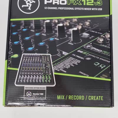 Mackie ProFX12v3 12-Channel Effects Mixer - Used image 7