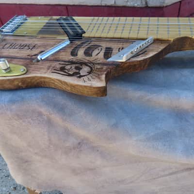 PAGE CUSTOM STICK DRONE 7 STRING CHAPMAN style DOUBLENECK GUITAR image 6