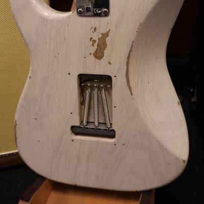Fender '55 Relic Stratocaster White Blond 2024 image 5